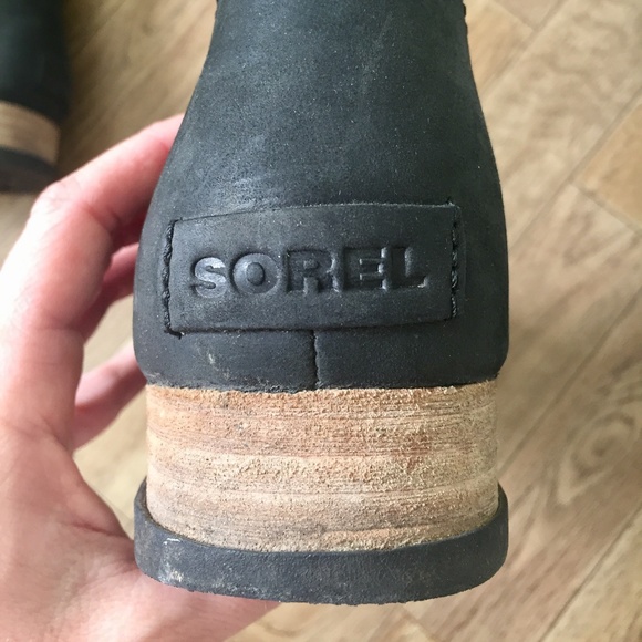 Sorel Major Pull On Perforated Suede Boots - Picture 5 of 9